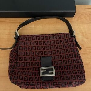 Y2K Vintage Red Fendi Bag